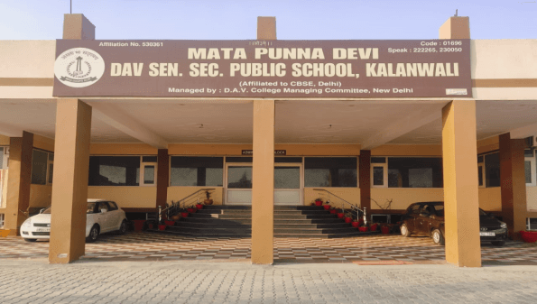 Mata Punna Devi DAV Senior Secondary Public School, Kalanwali